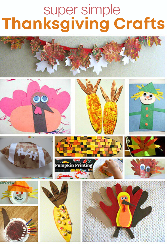 easy thanksgiving crafts for kids