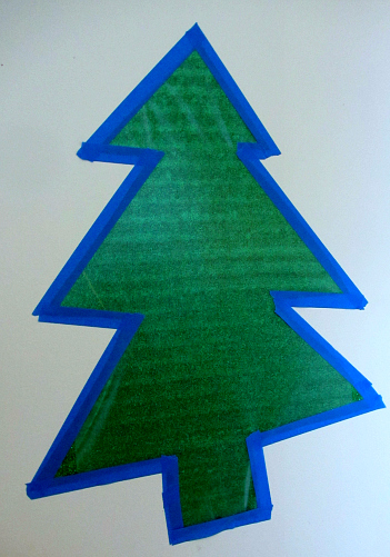 Christmas Tree Mural