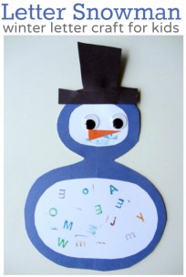 snowman crafts for preK