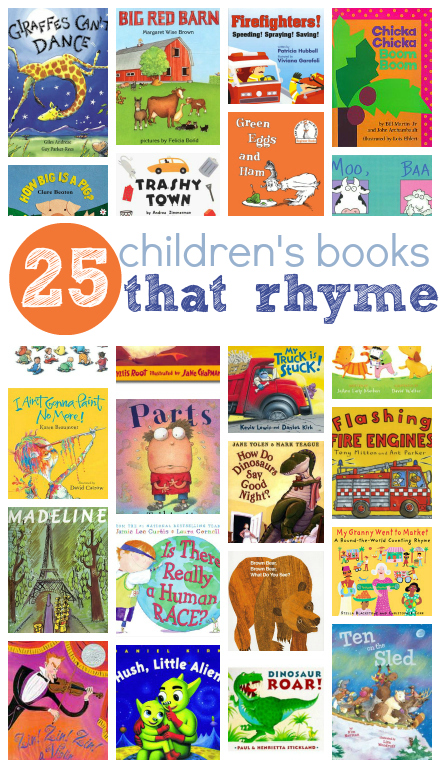 25 picture books that rhyme