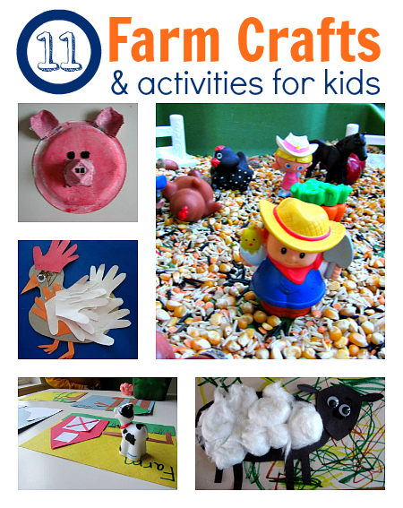 11 Farm Crafts For Kids - No Time For Flash Cards
