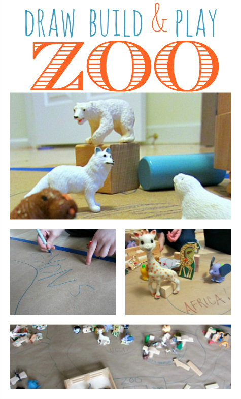 draw build and play zoo