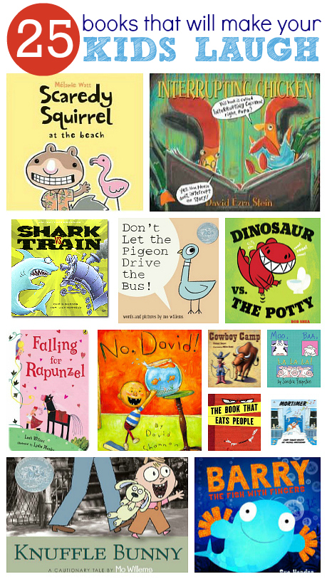 25 Funny Books For Kids - No Time For Flash Cards