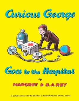curious george hospital book cover