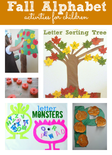 fall alphabet activities for kids