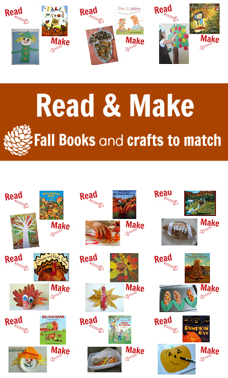 fall books with crafts to match