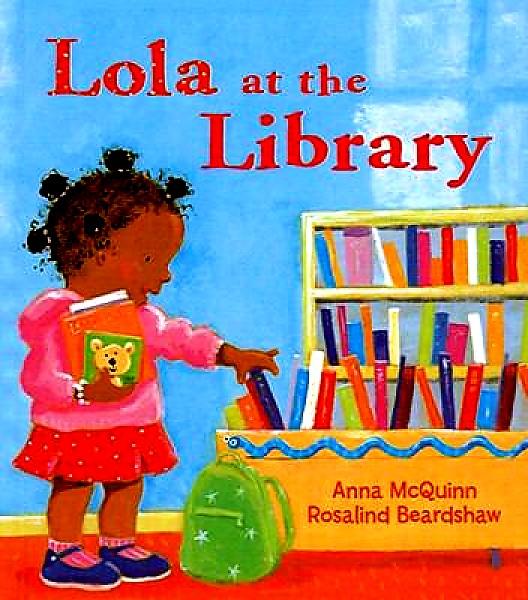 lola at the library
