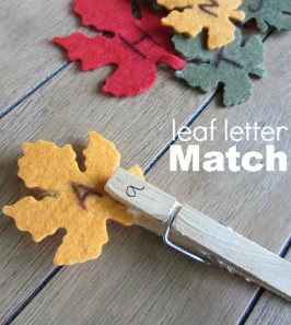 fall letter activity