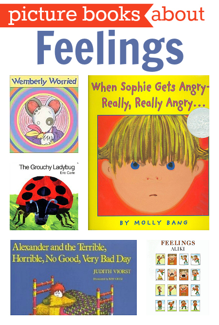 Books About Feelings - No Time For Flash Cards