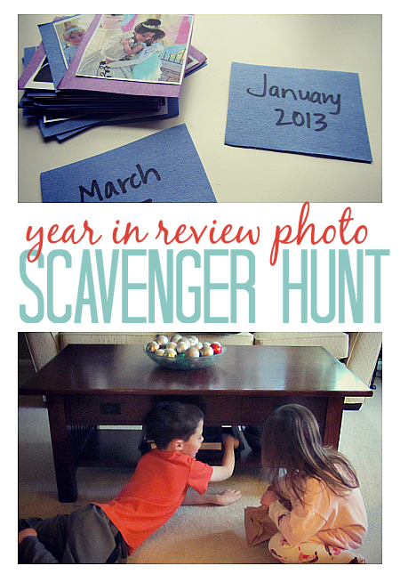year in review photo scavenger hunt for kids