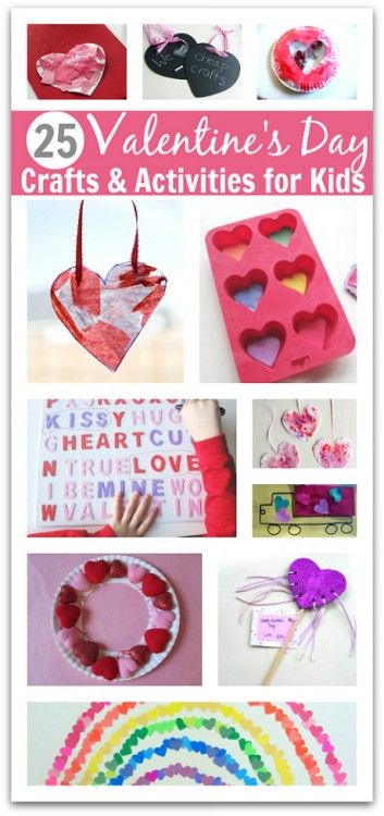 25 Fun & Easy Valentine's Day Crafts and Activities For Kids - No Time ...