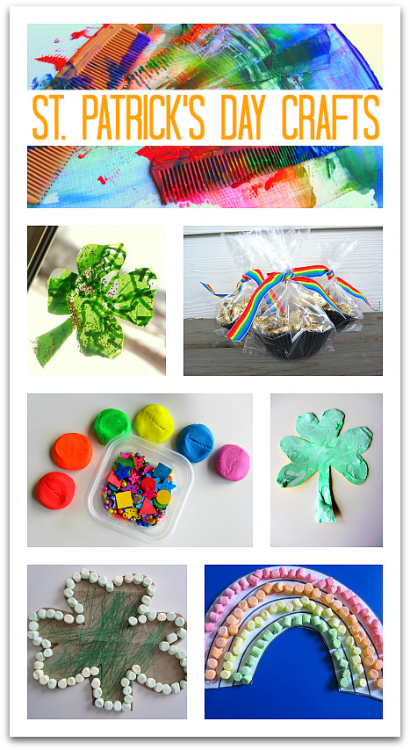 St.Patrick's Day Crafts For Kids - No Time For Flash Cards