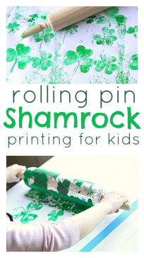 shamrock art project