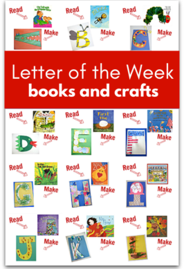 letter of the week books and crafts