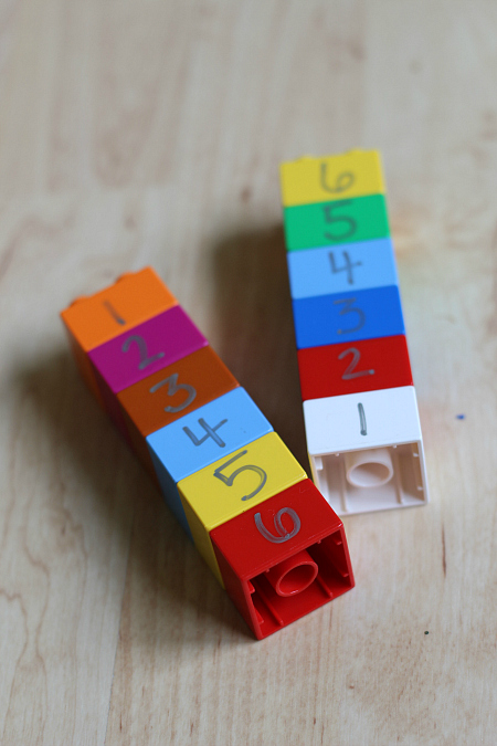 lego math for preschool math