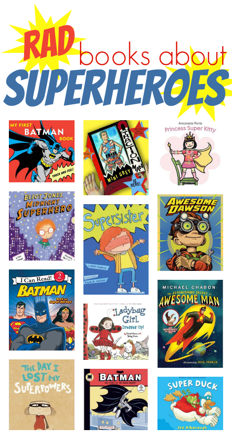 books about superheroes for kids 