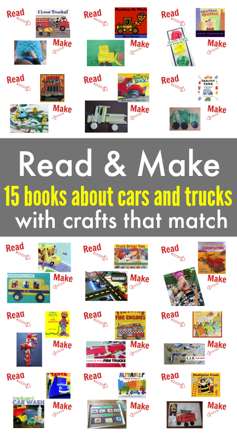 car and truck ideas for preschool 