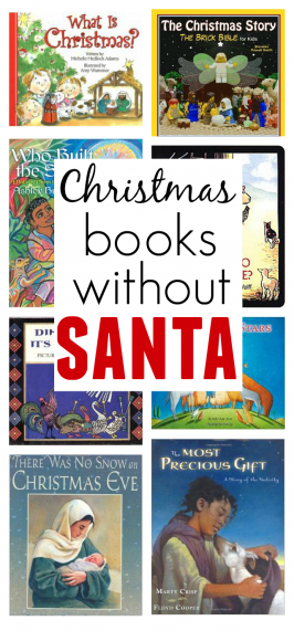 Christmas books for kids without Santa