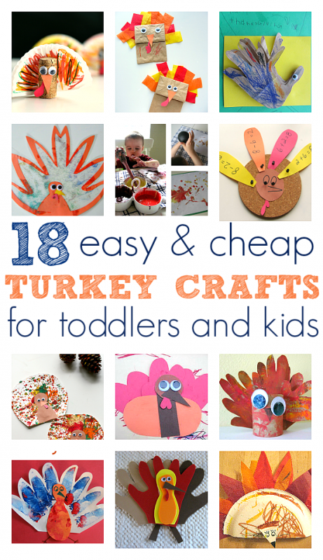 easy turkey crafts 