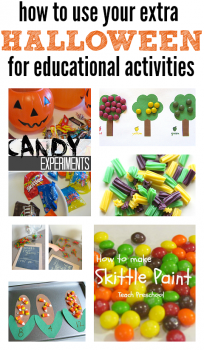 halloween candy activities for learning