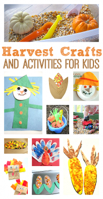 thanksgiving harvest craft ideas for kids