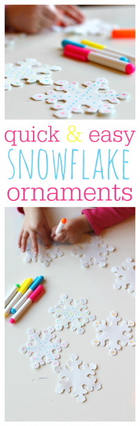 snowflake craft for kids