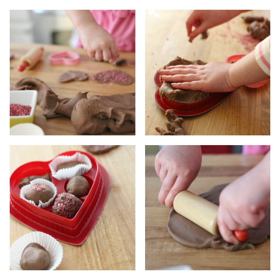 chocolate gluten free play dough candy factory