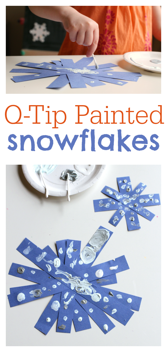snowflake crafts for preschool 