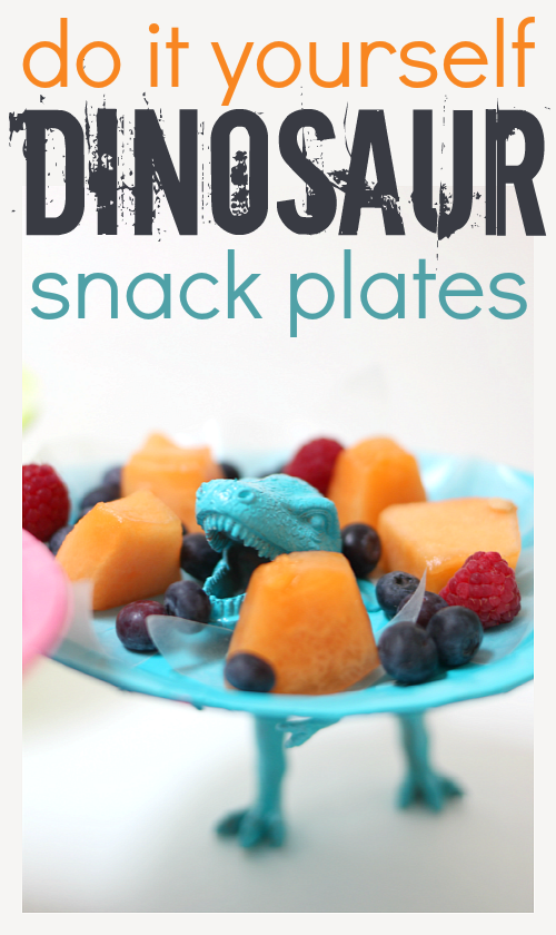dinosaur snack plates 