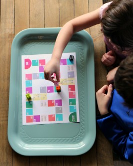 Rhyming Board Game - FREE Printable - No Time For Flash Cards