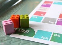 Rhyming Board Game - FREE Printable - No Time For Flash Cards