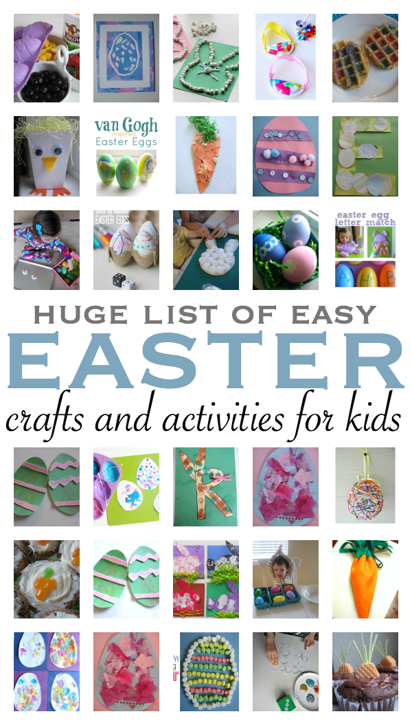 easy Easter crafts for kids