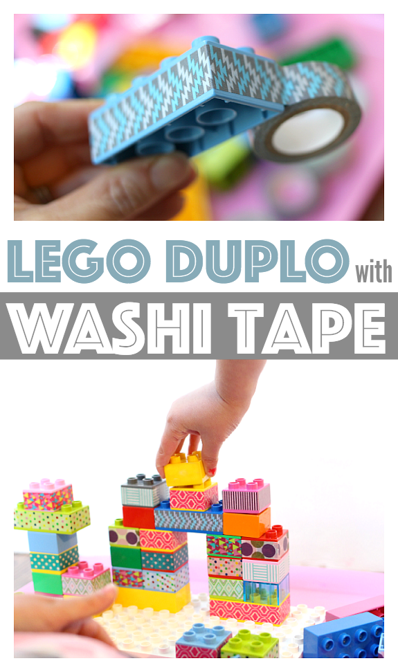 washi tape craft for kids 