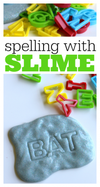 literacy activities with slime