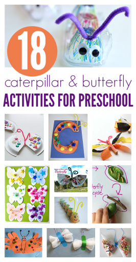 butterfly and caterpillar ideas for preschool