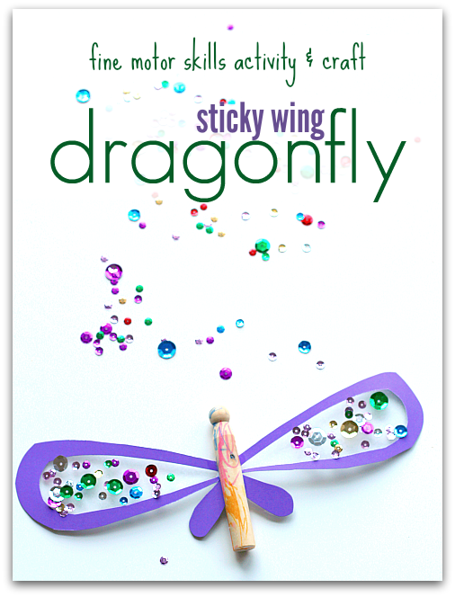 dragonfly craft for preschool