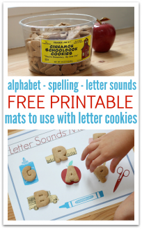 free printables for alphabet cookies