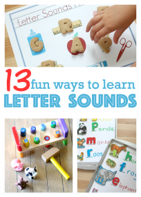 learning letter sounds