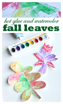 fall leaf craft no time for flash cards
