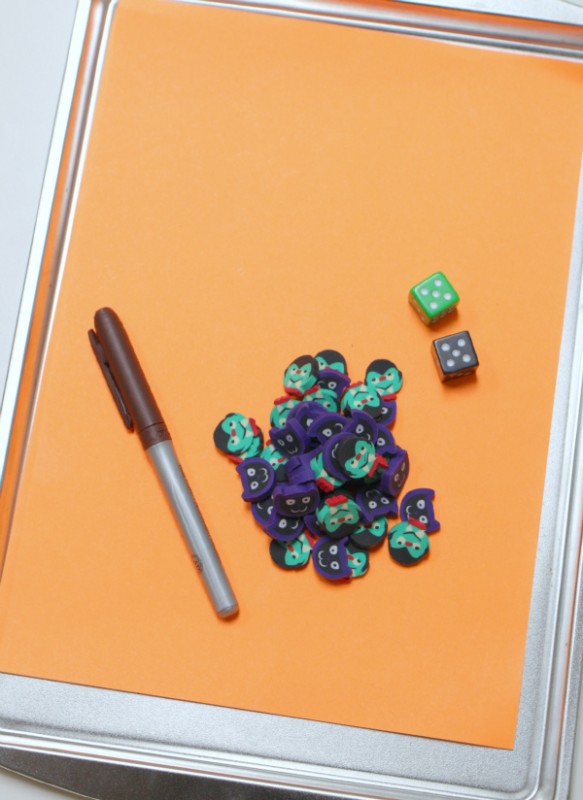 Quick & Easy Halloween Math Game - No Time For Flash Cards