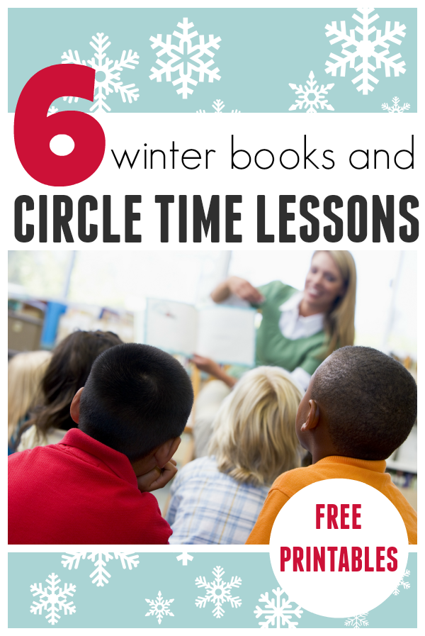 winter circle time activities for preschool by no time for flash cards