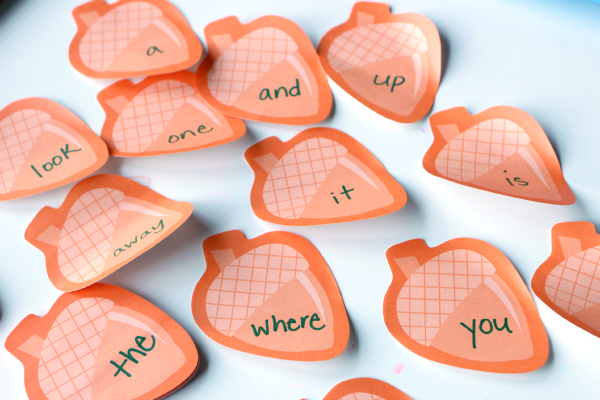 sight word activity for kids