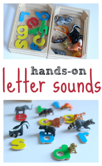letter sounds activity for pre-kindergarten and kindergarten
