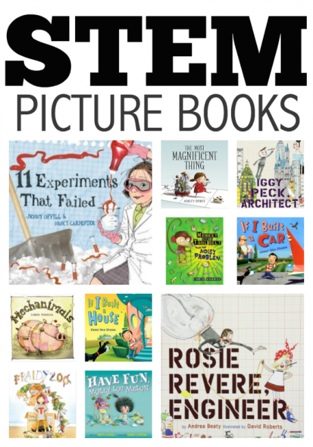STEM PICTURE BOOKS FOR KIDS FROM NO TIME FOR FLASH CARDS