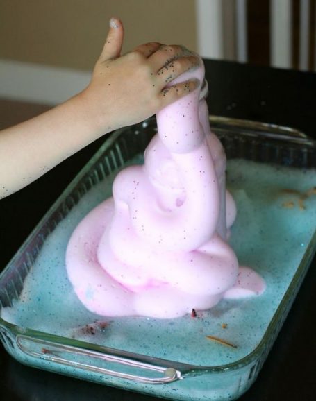 elephant toothpaste fun at home