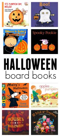 Halloween board books for toddlers