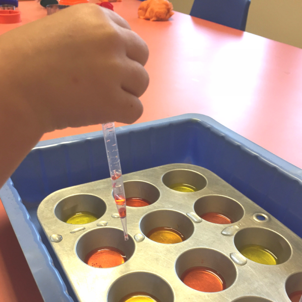 Color mixing activities for kids