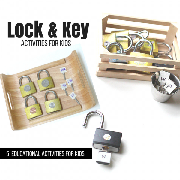 lock and key activities for kids 