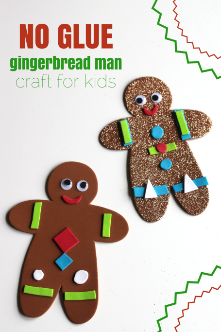 Gingerbread Man Activity for Circle Time - No Time For Flash Cards