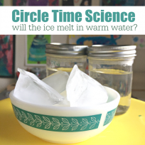 Circle time Science for preschool